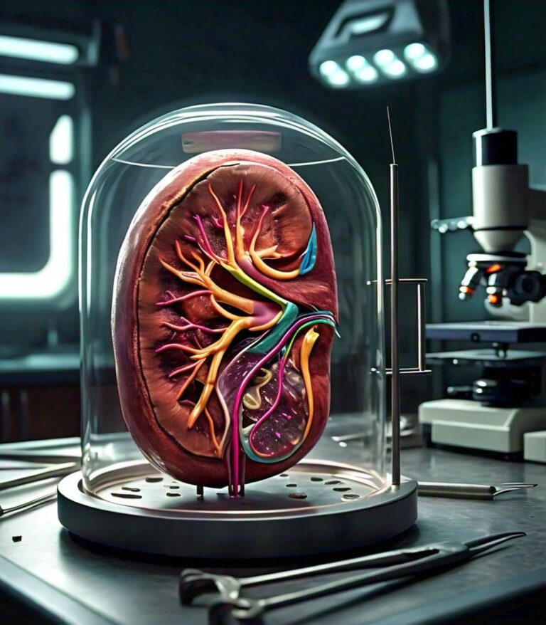 a human kidney